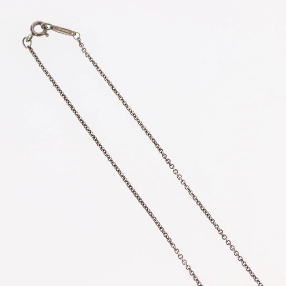 TIFFANY&Co. 1837 Concave Circle Necklace Ag925 Silver Auth SW1646 - Picture 7 of 14